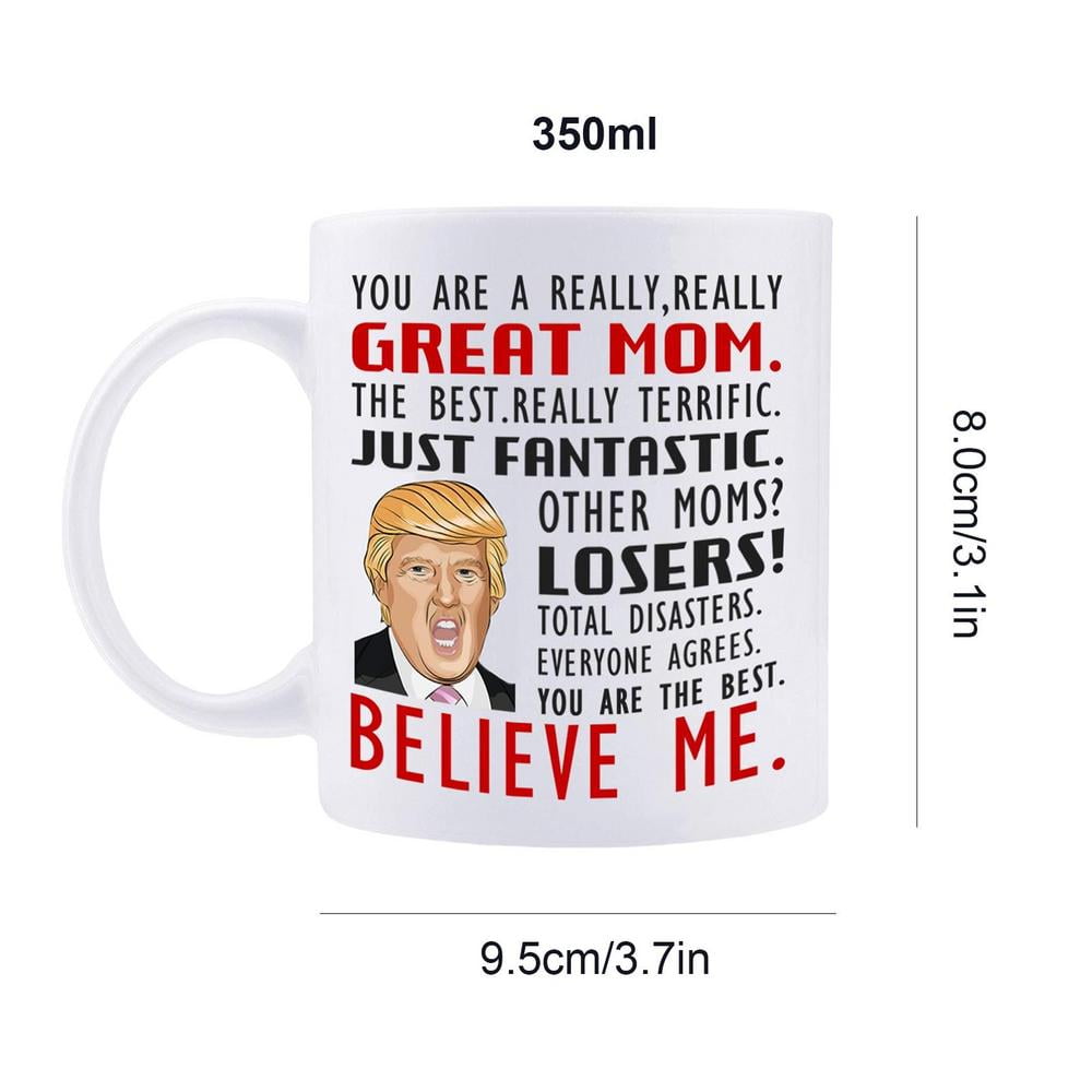 Donald Trump Cup 350ml Trump Mugshot Cup Ceramic Coffee Tea Mu