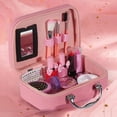 thumbnail image 2 of Juguete De Juego De Maquillaje, Juego De Juguetes De Maquillaje De Cosméticos, Caja Fuerte Brillante De Larga Duración Para Cumpleaños, 2 of 8