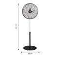 thumbnail image 4 of Ventilador de Pedestal Atvio Home De Pedestal 20 Pulgadas Aspas y Parrilla de Metal 155cm de Altura Máxima, 4 of 4