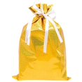 thumbnail image 3 of Bolsas de regalo navideñas con cordón de 42/31 cm, diseño de Papá Noel, grandes, doradas y plateadas, para galletas, dulces, para Navidad, 5 unidades, 3 of 5