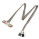 thumbnail image 1 of Cable Placa Panel Frontal USB Dual Entrada Audio I/0 para Caja Computadora, 1 of 7