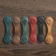 thumbnail image 3 of Visland Magnetic Bookmark Retro Genuine Leather Cover Durable Notebook Accessory Office School Decoration, 3 of 7