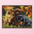 thumbnail image 3 of 14CT Punto de cruz completo Tres perros contados DIY Animal Wall Art Crafts Home Decor Tmvgtek decoración de arte en el hogar, 3 of 9