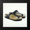 thumbnail image 2 of Atelier B Art Studio 15x15 Black Modern Framed Museum Art Print Titled - SANDALS, 2 of 5