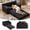 Black, variant on Boneless Couch, Convertible Sofa Bed, Pull Out Couch with Removable Top Cushion, Corduroy Futon,Blue