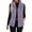 Purple, variant on Wensltd Warm Sleeveless Vest Jacket for Women Lightweight Solid Color Warm Turndown Collar Plush Vest