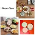 thumbnail image 2 of Wheat Straw Plates Lightweight Unbreakable Dinner Dishes Plates Set Dishwasher & Microwave Safe (Extra Large 4 Pack 10') Laegsmetg, 2 of 7
