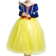 thumbnail image 1 of Déguisement de Princesse Snow White pour Filles Carnaval Halloween Noël Anniversaire Robe, 1 of 7
