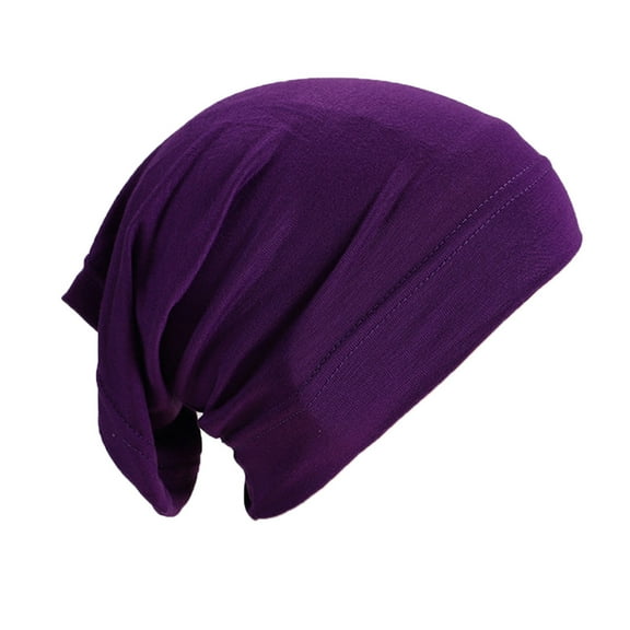 Slip On Pre Tied Head Scarves Women Headwear Turban Caps Head Wrap Headscarf For Women Girls Cap Men's Winter Hat Mens Trooper Hat Trapper Cap Thermal Trapper Thermal Trapper Hat Fuzzy Hats for Men
