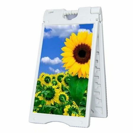 - CHH-580 Outdoor Windproof A-Frame Double Sided Plastic Sidewalk Sign Board 95*61cm