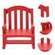 thumbnail image 5 of Silla en miniatura de madera, modelo de mecedora europea, accesorio para minicasa, 5 of 7