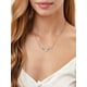 thumbnail image 3 of Collar de plata para mujer Silvora Collares con colgante único de cuerno de ciervo Cristal sintético Piedra natalicio Regalos de Navidad para mamá, hija, esposa, 3 of 8