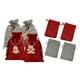 thumbnail image 5 of Billuyoard 24 piezas bolsas de calendario de Navidad DIY dulces aperitivos almacenamiento de regalo decoración del hogar de vacaciones con pegatinas Clips Kits de decoración para fiestas C Billuyoard HA010040-03B, 5 of 6