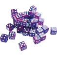 thumbnail image 2 of Set de dados Asmodee Galaxy Series Nebula 36 Blue Purple D6, 2 of 2