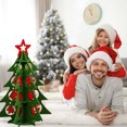 thumbnail image 4 of yeacher Handmade Red Felt Christmas Tree DIY Kit for Kids, Festive Holiday Craft Decor, 15.75 Inch, Soft Material, Perfect for Family Bonding and Gift Giving, 4 of 6