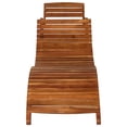 thumbnail image 4 of vidaXL 3 Piece Sunlounger with Tea Table Solid Acacia Wood, 4 of 11