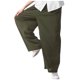 thumbnail image 4 of Pantalones largos para hombre, lisos, informales, con múltiples bolsillos y botones, para exteriores, rectos, para fitness, cargo, poliéster, 4 of 5