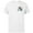 White, variant on Disney Princess Alphabet Monogram Mermaid Letter A for Ariel - Short Sleeve Cotton T-Shirt for Adults - Customized-Black