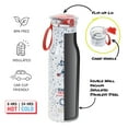 thumbnail image 5 of Built Holiday Water Bottle 18oz Stainless Steel White, 5 of 8