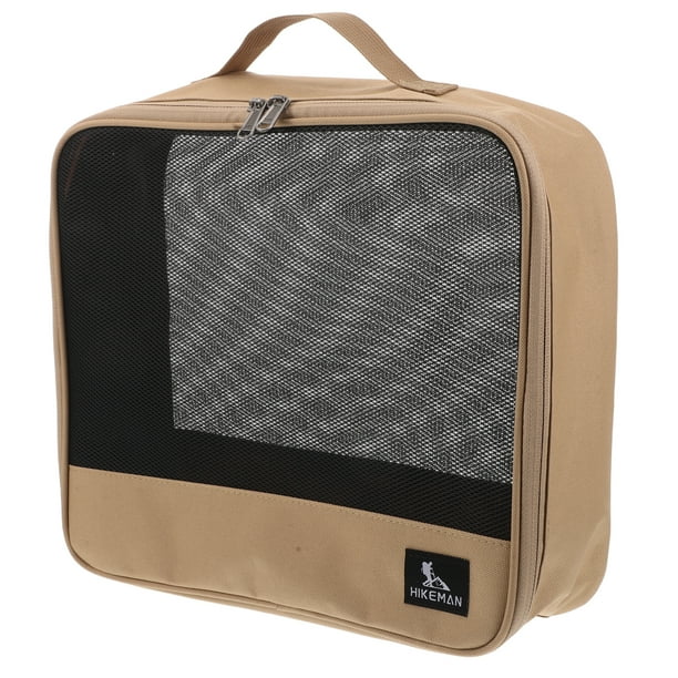 Bolsa de almacenamiento para acampar, organizador de viaje, cubos de embalaje, maletas, bolsas de compresión para ropa y zapatos, para acampar y hacer senderismo