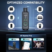 LEKATO 1 Pack for Mono, XLR Bluetooth Receiver, Wireless BT Adapter, Bluetooth 5.3, 48kHz/24bit, 165ft Range, for Mixing Console Desk, Audio Mixers, Speakers, DJ PA Systems, 15H Battery Life