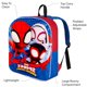 thumbnail image 2 of Mochila Marvel Spiderman para niños de 4 a 8 años con accesorios, 2 of 7