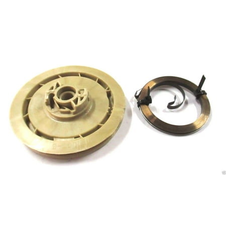 Genuine MTD 951-10319 Recoil Pulley & Spring Fits Bolens Huskee Yard-Man (Best Ak Recoil Spring)