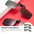 thumbnail image 3 of EeaseMX 3 gafas de sol polarizadas con clip y sin montura para gafas graduadas., 3 of 8