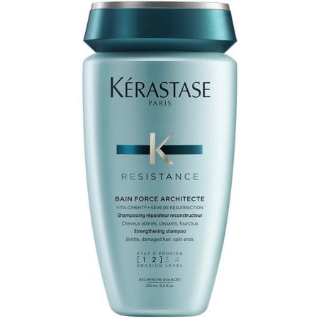 Kerastase Resistance Bain Force Architecte Reconstructing Shampoo, 8.5 (Best Kerastase Shampoo For Fine Hair)