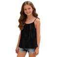 thumbnail image 5 of Bobifish Girls Camisole Summer Sleeveless Spaghetti Strap Camisole Vest comforatable Flowy Loose fit Backless Holiday tee Shirt, 5 of 5