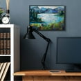 thumbnail image 2 of Stupell Industries Abstract Mountains and Lake Pine Landscape Painting Framed Wall Art Design by Jeanette Vertentes, 24" x 30", Black Framed, 2 of 8