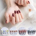 thumbnail image 3 of OULII 5 Sheets Silver Nail Art Stickers Self Adhesive Star Design For Nail Artists Various Occasions, 3 of 8
