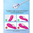 thumbnail image 3 of Replacement Magnetic Charger, DC Charging Cable for Lush 3/ Ferri/Max 2/Nora/Gravity/Gemini/Flexer, USB, 3 of 5