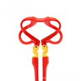 thumbnail image 3 of Montura de gafas de silicona desmontable para niños y niñas, con espejo plano antiluz azul, protección de marco suave para estudiantes, 3 of 5