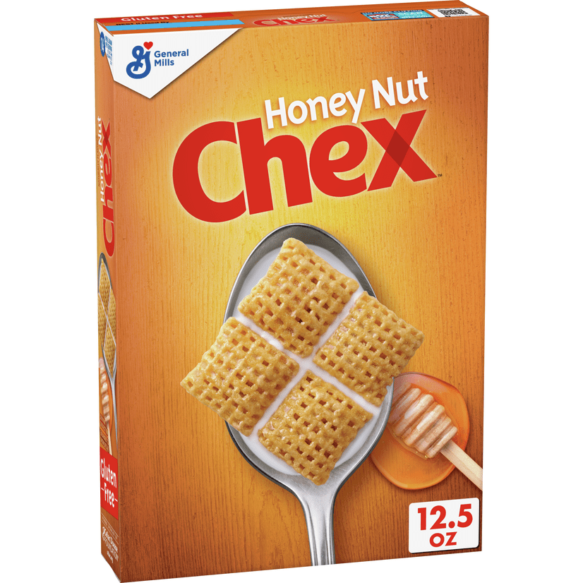 Honey Nut Chex Breakfast Cereal, Gluten Free, 12.5 oz