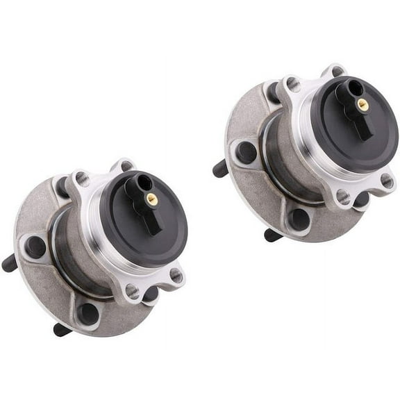 Rear Wheel Bearing Hub Assembly Set of 2 - Compatible with 2013 - 2019 Mitsubishi Outlander Sport FWD 2014 2015 2016 2017 2018