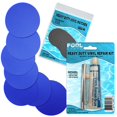 thumbnail image 1 of Kit de parches de reparación de vinilo resistente para reparación de revestimientos de piscinas elevadas; Inflables con Pegamento y Parche; Bote; Balsa; Kayac; camas de aire; Reparación de colchones i, 1 of 1