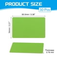 thumbnail image 2 of 30 Pack Blank Cards, Inkjet Plastic ID Card Printable Business Cards, Waterproof Double Sided Printing Glossy Green, 2 of 7
