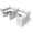 Light Gray, variant on SUNLINE Office Cubicle Kit - 2 Person Modular Workstation Set with 7 Layout Options & Storage - Light Grey