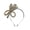 Gold, variant on Lurex Tube Side Bow Headband-Blue