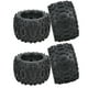 thumbnail image 4 of Neumáticos de Ruedas de Coche RC Ccdes 4 Piezas 170x103 Mm Negro, 4 of 8