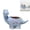 1, variant on Ceramic Dinosaur Planter, Cartoon Dinosaur Flower Pot with Bottom Hole, Funny Plant Organizer, Garden Decor and Indoor Outdoor Accent for Desk, Garden & Home