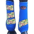 thumbnail image 2 of Large Hilason Horse Medicine Sports Boots Front Leg Royal Blooming Cactus, 2 of 3