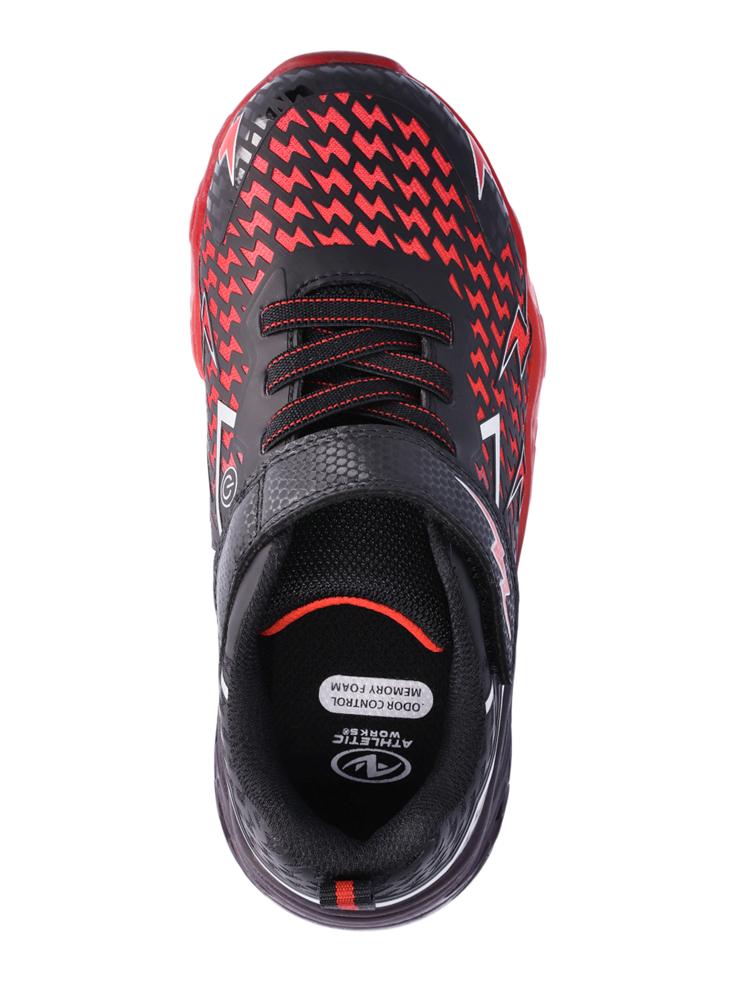 Athletic Works Boys Light-Up Lightning Bolt Play Sneakers photo 5