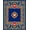 Blue, Pattern 6, variant on ODIKA 6'x9' Machine Washable Non-Slip Area Rug, Crimson Bold Wavy Lines High Traffic Rug, Red, 676332