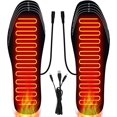 thumbnail image 1 of Plantillas térmicas, deportes al aire libre, zapatos con calefacción USB (tamaño 8-11/41-45) para hombres y mujeres, caza de invierno, esquí, pesca, senderismo, plantilla de calefacción eléctrica, 1 of 5