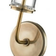 thumbnail image 5 of Hudson Valley Lighting 3901 Wentworth 1 Light 14" Tall Bathroom Sconce - Brass, 5 of 7