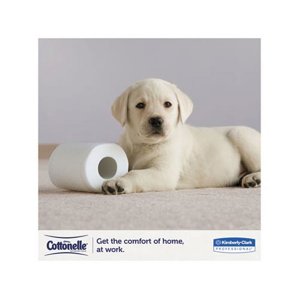 Kimberly-Clark Clean Care Bathroom Tissue Septic Safe, 1-Ply, White, 170 Sheets/Roll, 48 Rolls/Carton Paper