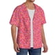 thumbnail image 2 of Fotbe Colorful Sprinkles Donuts Camisa Estampada de Manga Corta para Hombre, Casual de Verano, Estilo Playero, Sin Arrugas-4X-Large, 2 of 5