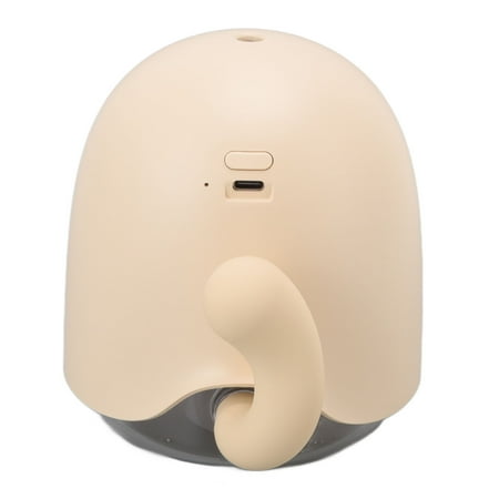 

Mini Humidifier Anti Splashing Double Speed Spraying Efficient USB Night Light Humidifier For Livingroom White Yellow